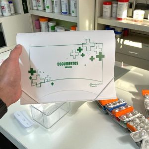 Carpeta documentos médicos